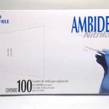 GUANTES DE NITRILO AMBIDERM